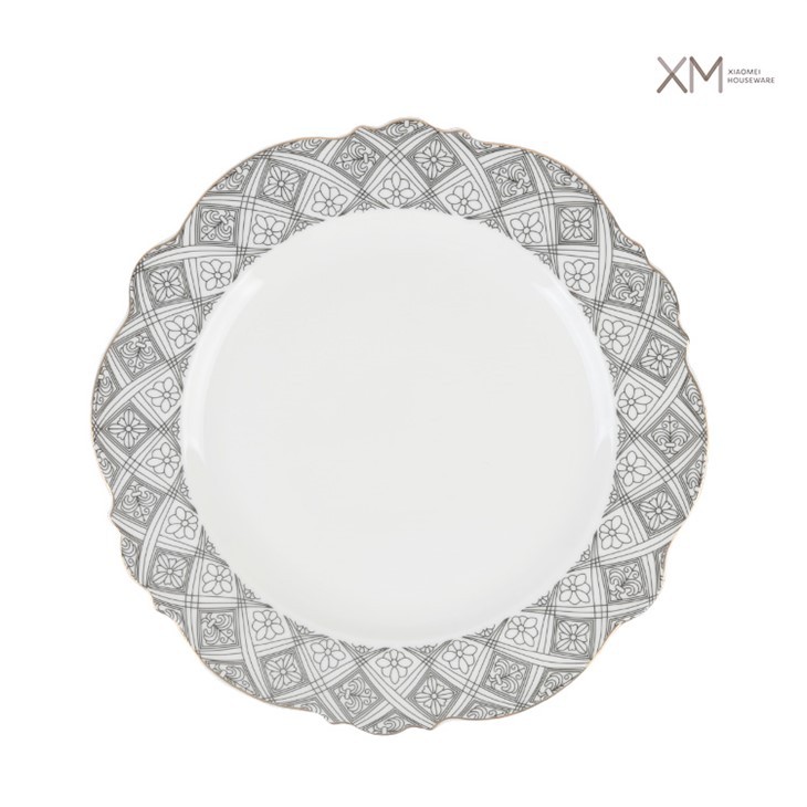 White Porcelain Plate